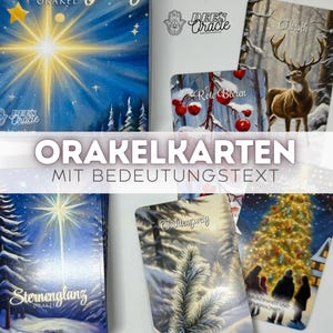Oracle Starlight de Dee - oracle général - Noël - étoiles - cartes de divination intuitives - cartes oracle - facile à interpréter