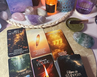 Dee's Signs & Whispers Oracle - Signs from the Universe Oracle - Angel Cards - Intuitive Fortune-telling Cards - Oracle Cards - Easy to Interpret