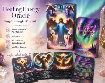Healing Energy Orakel - Heilende Energien aus dem Himmel - Orakelkarten - Wahrsagekarten - Lenormand - Tarot - Seelenweg