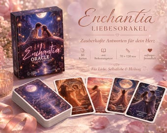 Enchantia Love Oracle – 80 Magical Answers for Your Heart – for Beginners and Advanced Users