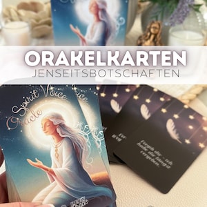 Voix spirituelle de Dee - Oracle - Oracle des ancêtres - Au-delà - Étoiles - Cartes de divination intuitives - Cartes Oracle - Faciles à interpréter