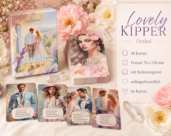 Lovely Kipper fortune-telling cards - oracle cards - German - card game with interpretation aid