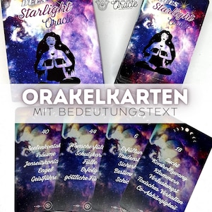 Dee’s Starlight Oracle - VERSION ANGLAISE - Cartes de divination - Tarot - Cartes Oracle