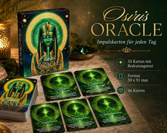 Osiris Oracle / Goddess Oracle / General Oracle Cards / Love Oracle / Intuitive Oracle / New