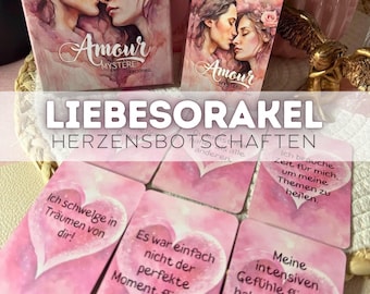 Dee’s Amour Mystère Oracle - Love messages / German oracle / / oracle cards / love oracle / intuitive oracle / novelty