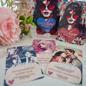 Dee’s crazy love -Oracle - Liebesorakel - English or German - Tarot - Sterne -  intuitive Wahrsagekarten - Orakelkarten- leicht zu deuten