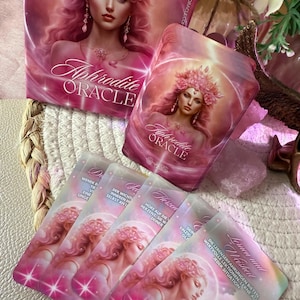 Aphrodite Orakel / Godin Orakel / algemene orakelkaarten / liefdesorakel / intuïtief orakel / nieuwigheid