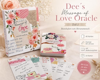 Love Oracle - Message of Love Oracle - Messages from Your Partner - Oracle Cards - Fortune Telling Cards - Love Messages
