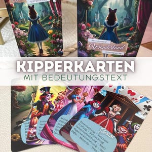 Adventures of Wonderland Kipper by Dee’s Oracle Wahrsagekarten - Orakelkarten - Kartenspiel mit Deutungshilfe