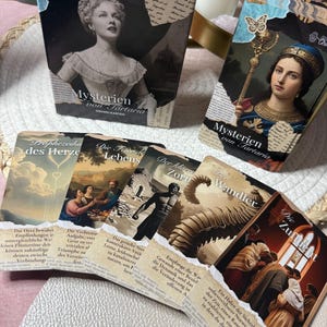 Oráculo de los Misterios de Tartaria de Dee - oráculo general - histórico - estrellas - cartas de adivinación intuitivas - cartas del oráculo - fácil de interpretar