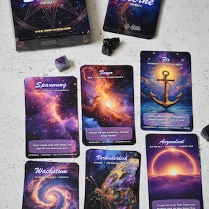 Oracolo della Saggezza delle Stelle di Dee - Oracolo Generale - Astrologia - Stelle - Carte di Divinazione Intuitiva - Carte Oracolo - Facile da Interpretare