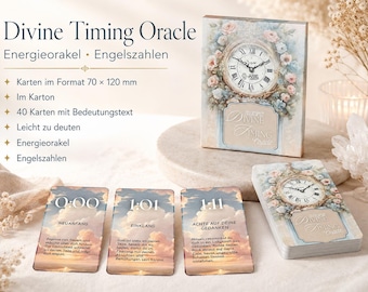 Divine timing oracle - Messages from Heaven - Oracle cards - Fortune telling cards - Angel numbers - Tarot - Soul path