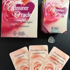 Love Oracle Secret Admirer Oracle - mensagens secretas de seu ente querido - cartas de oráculo - cartas de adivinhação - leitura de amor - parceiro de alma