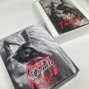 Cartas de Tarô Dee - Design moderno com significado impresso - ideal para iniciantes e cartas de tarô avançadas - cartas de adivinhação