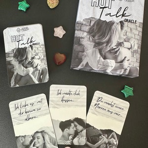 Dee’s Hot Talk Oracle Fortune Telling Cards / Oracle allemand / Jeu de divination / Cartes Oracle / Love Oracle / Oracle intuitif / Nouveauté