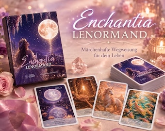Enchantia Lenormand – Fairy-tale guidance for your life - Cards with meaning text