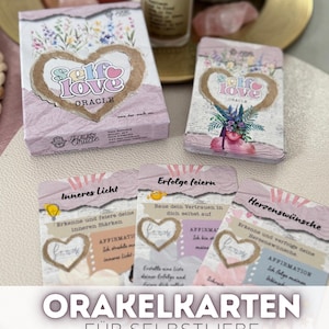 Oráculo do Amor-Próprio - 40 Cartas com Afirmações e Exercícios - Oráculo para Adultos - Amor-Próprio - Atenção Plena - Diário