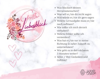 A Grand View of Love - Card Readings for Love in German & English - Tarot - Card Reading - Oracle - Fortune Telling - Soulmate - Twin Flame