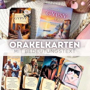Oracolo romantico zingaro di Dee - oracolo della fortuna moderno - oracolo della strega - carte dell'oracolo - carte zingare - Lenormand - Tarocchi