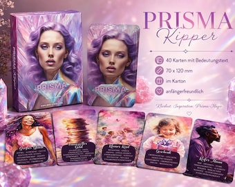Prisma Kipper fortune-telling cards - oracle cards - card game with interpretation aid