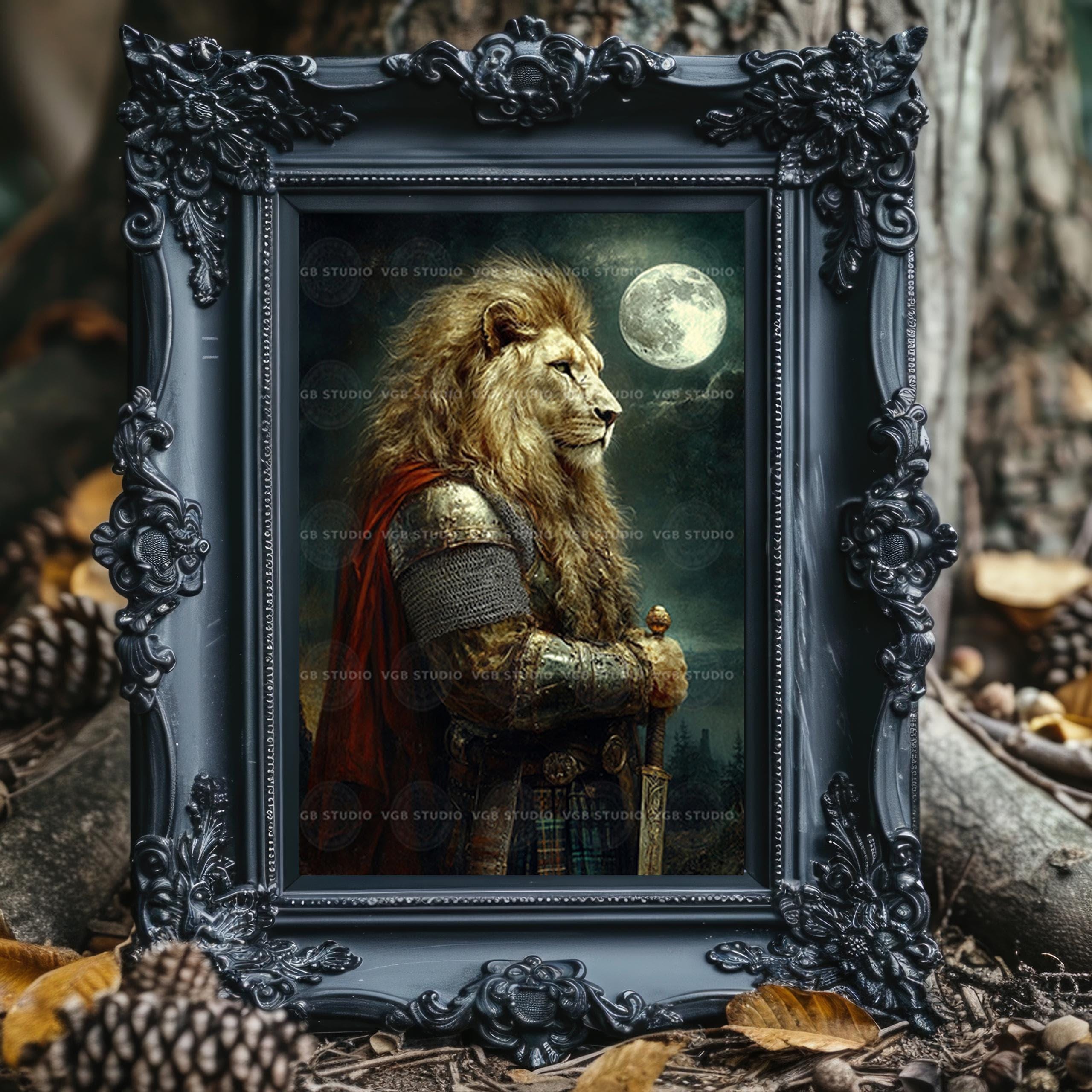 Lion Warrior Fantasy Art