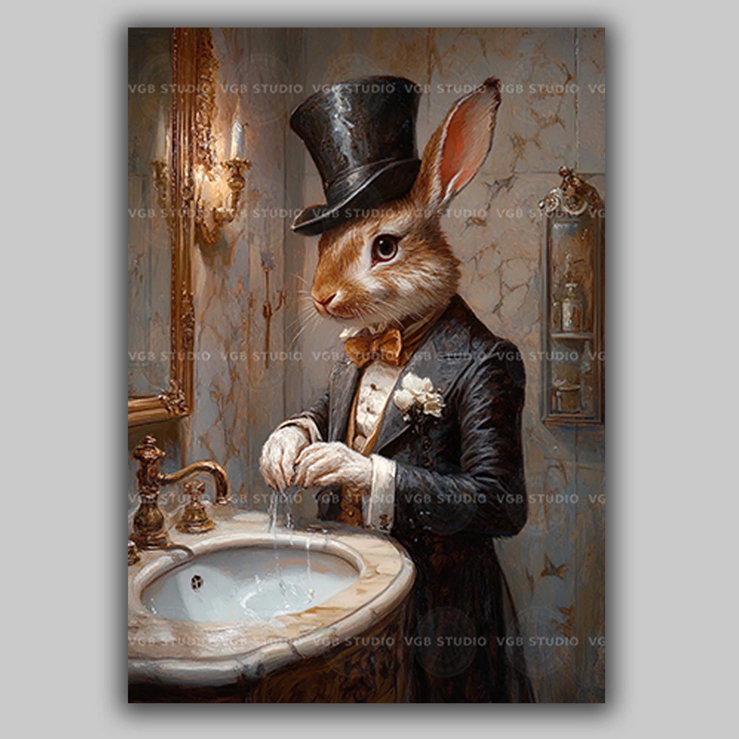 Vintage Rabbit Wool Tophat w/Velvet Cherries The Bowlers & Top Hats are Now on Phannie Potter at Shopify  main image 2