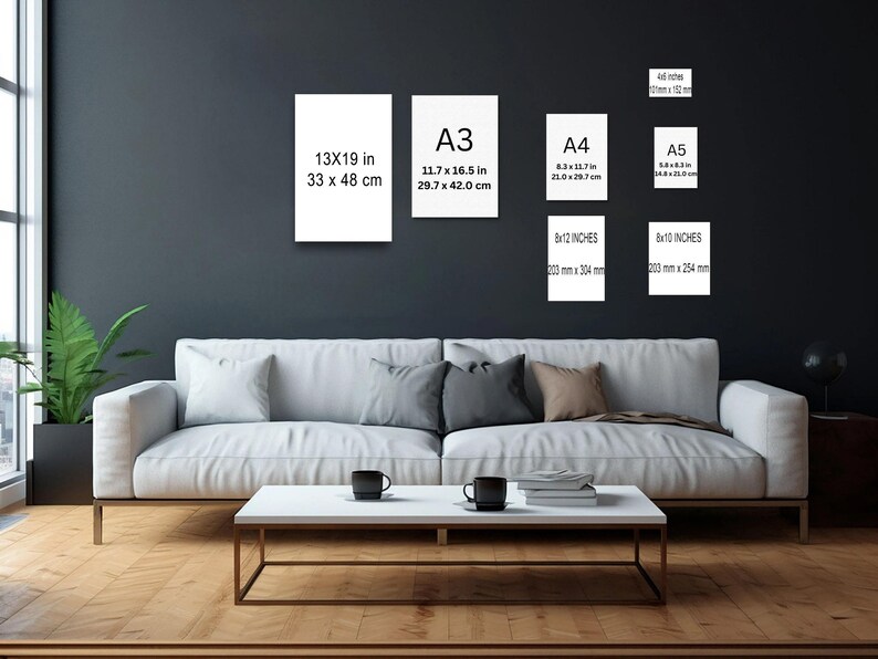 a living room with a couch and a coffee table