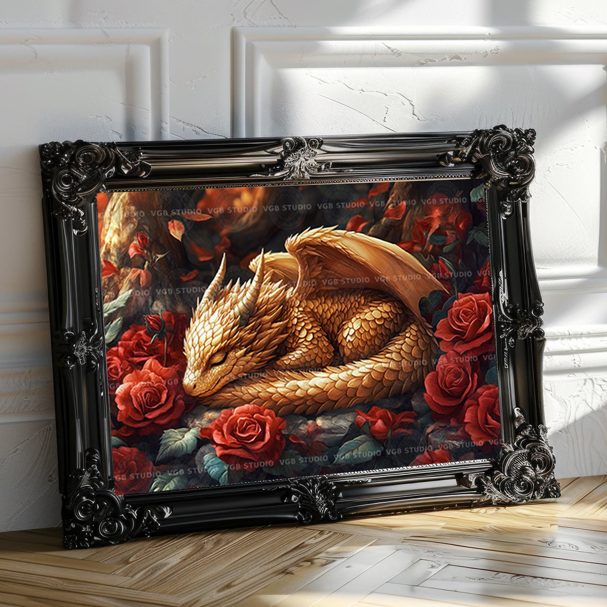 絵画 the baby dragon for peace Satomi M 絵画 the baby dragon for