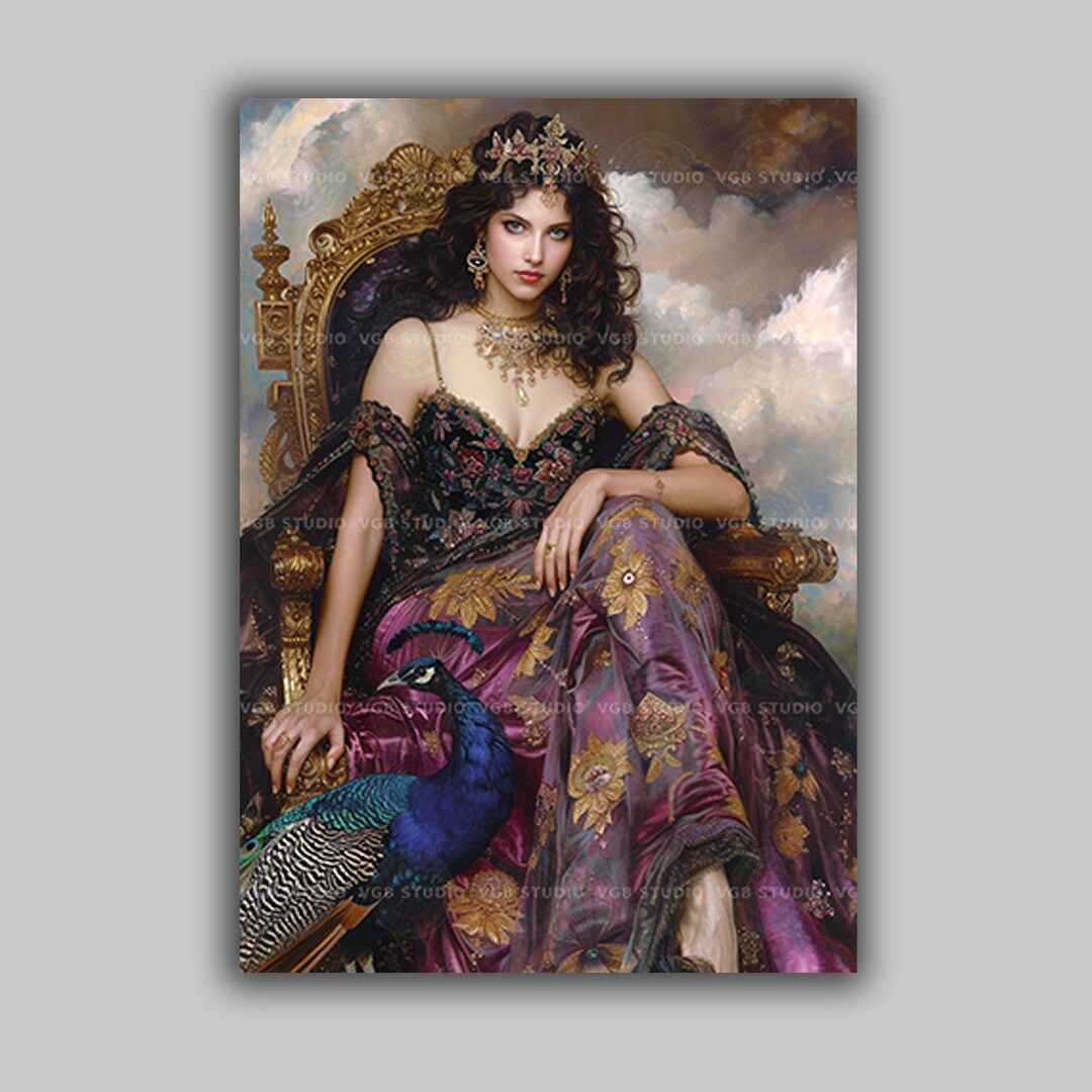 ギリシャ神話の女神ヘラと孔雀 il_1080xN.7223022896_lyxq.jpg