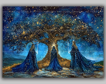 イシュタル女神アートプリント メソポタミア 天空の女王 ライオンの