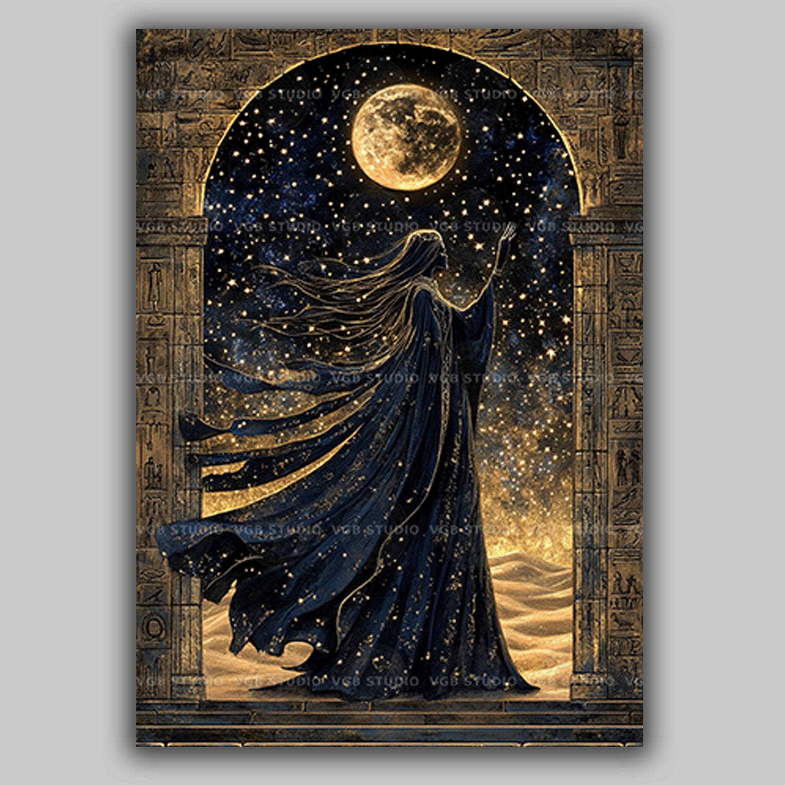 Mystic Harmony – Night Over Egypt レア美品 Celestial – Deep Navy/Ochre | Ash Hotels-Shenandoah Mansions