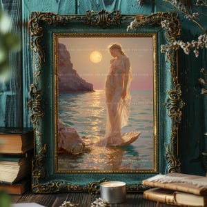 Aphrodite Greek Goddess of Love and Beauty, Birth of Venus Myth Fine ...