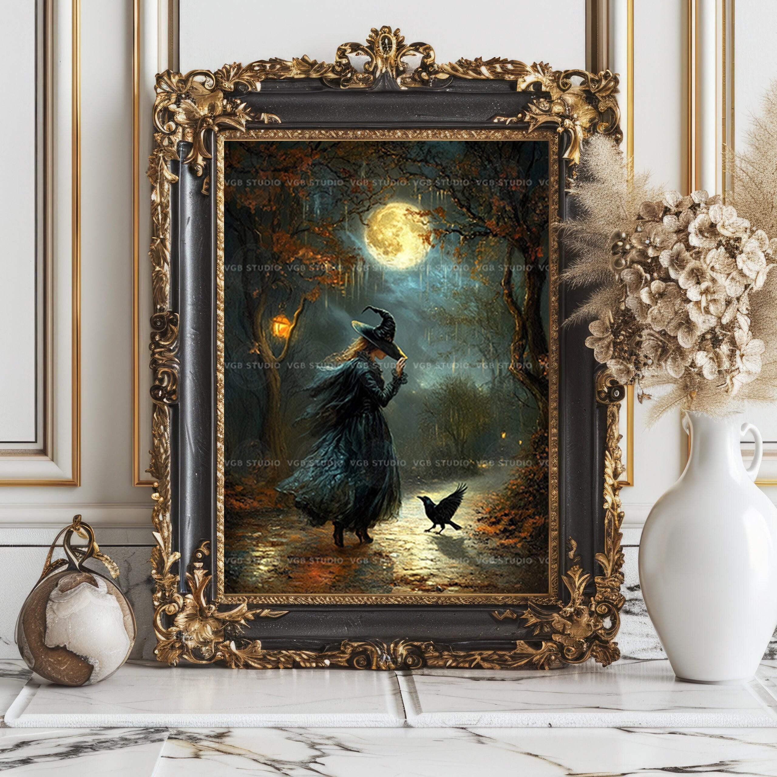 A.Monamour Hanté Deux Chateaux Ronde Lune Sorcière Équitation