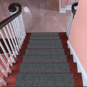 Stair Carpet,Stair Tread Rug,Non-Slip Stair Rug,StairRunners,For Home Design,Home Decor,For Aesthetic Look Rugs,Ruggable Rugs