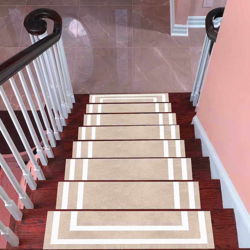 Single Stair Rug Stair Carpet,stair Tread Rug,non-slip Stair Rug,soft Stair,for Home ...