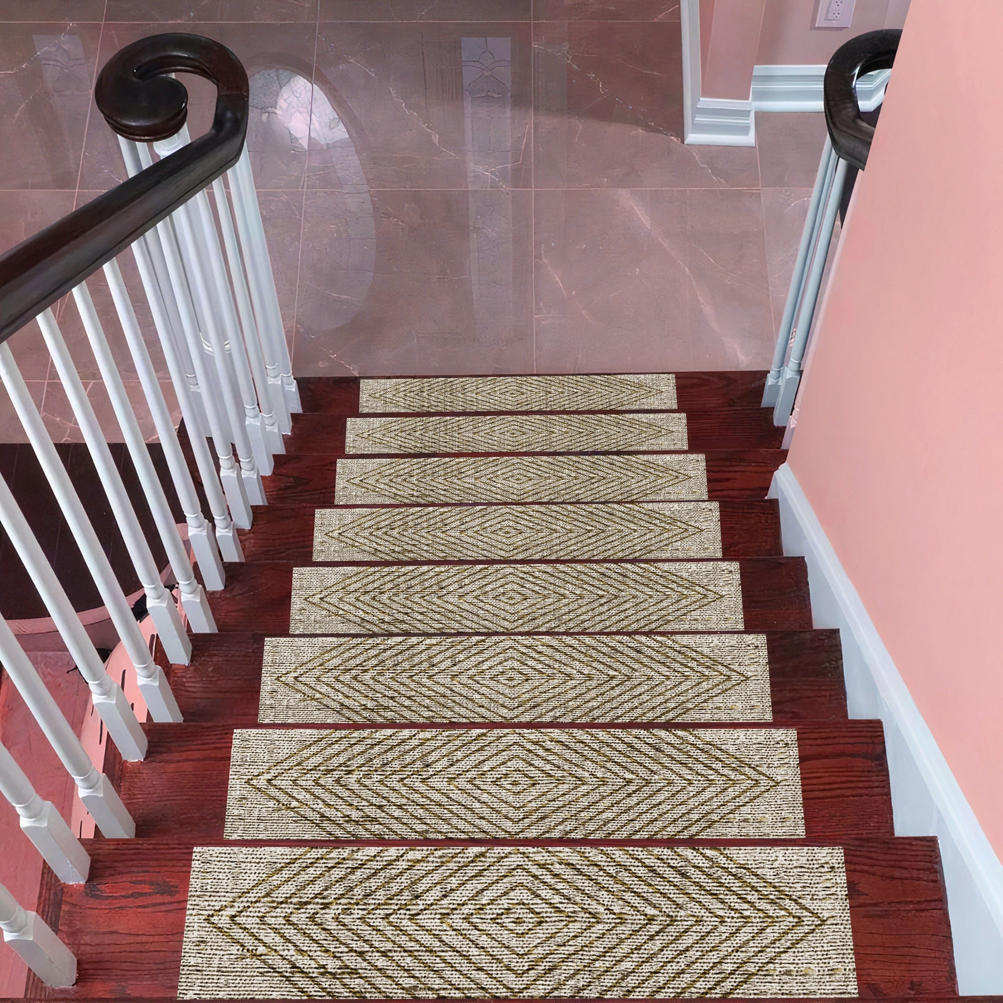Stair Carpet Stair Tread Rug Nonslip Stair Rug Soft Stair Etsy