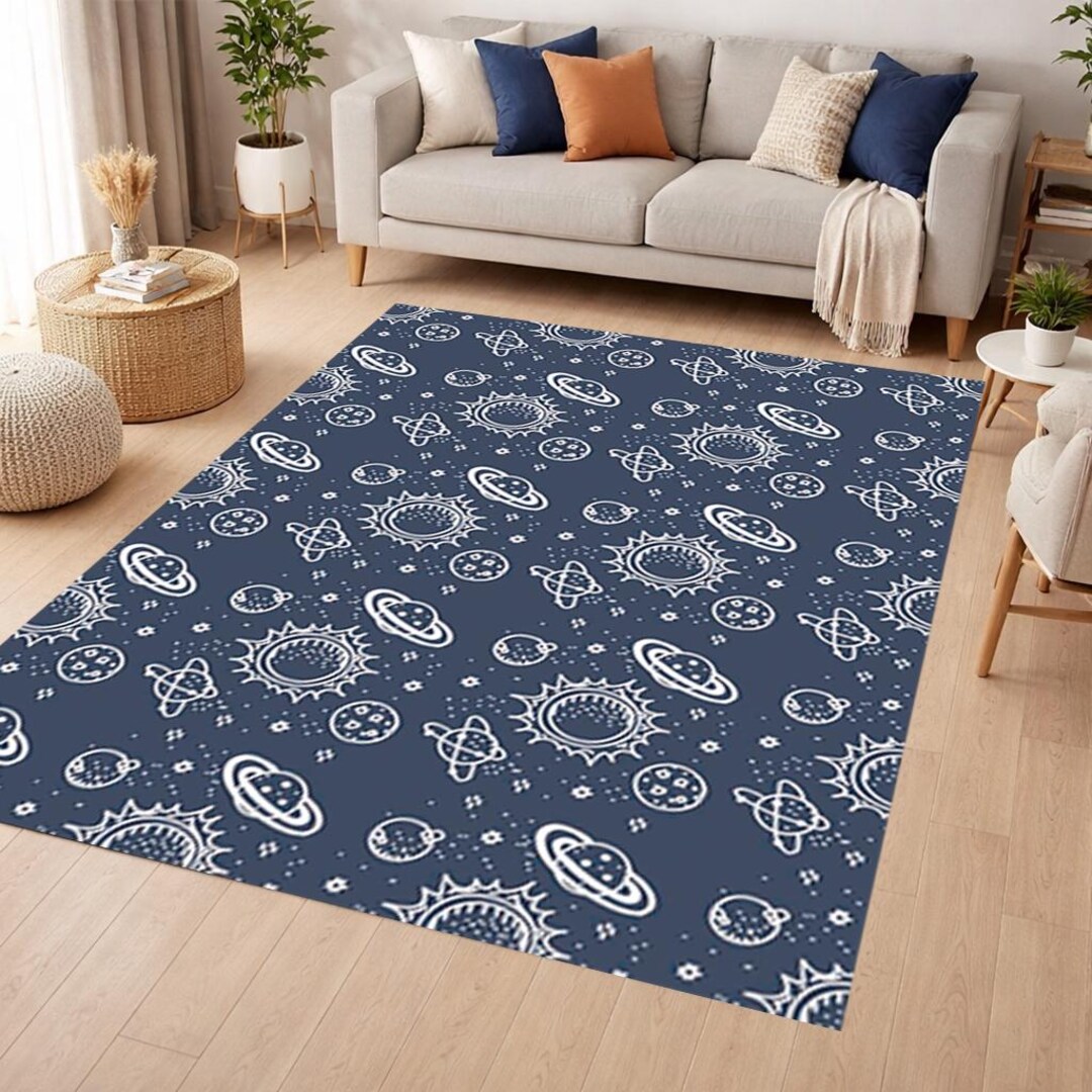 Spacecraft Rug Space Rug, Satellite Rug, Sky, Spacecraft Rug, Abstract Rug, Custom Rug ...