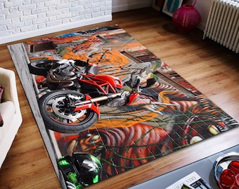 Motortapijt, voertuigtapijt, abstract tapijt, op maat gemaakt tapijt, interieurtapijt, modern tapijt, modern tapijt, antisliptapijt, populair tapijt, karpet