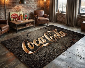 Coca Cola Rug, Different Flavor Rug, Abstract Rug, Custom Rug, Home Decor Rug, Modern Rug, Non slip Rug, Popular Rug, Area Rug
