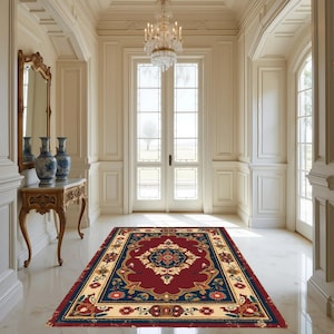 Family Name, Entry Rug, Personalized Entryway Rug, Entrance Rug for Inside House, Indoor Welcome, Mat, Low Pile Non Slip, Machine Washable