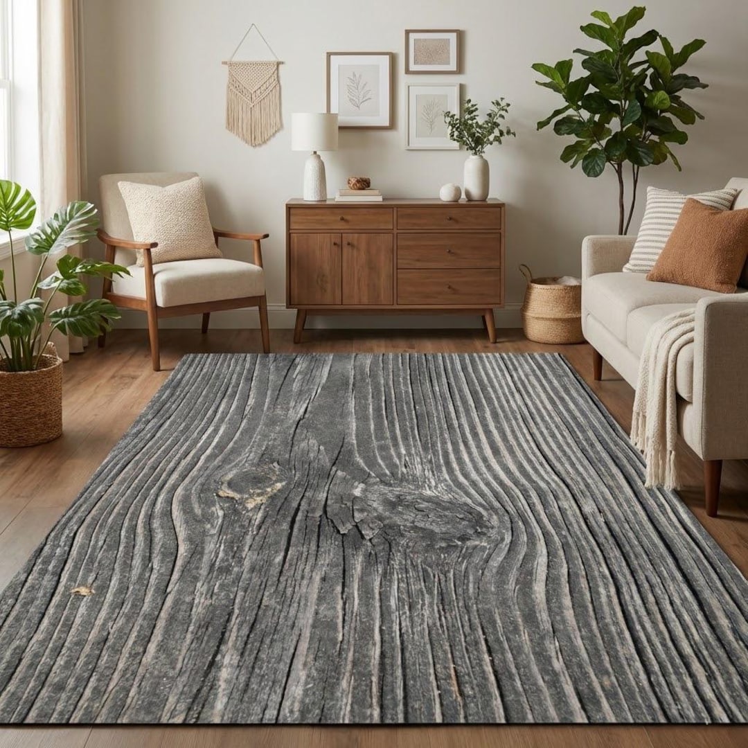Wood Design Rug Old Wood Rug, Wood Rug, Wood Pattern Rug, Abstract Rug, Custom Rug,home ...