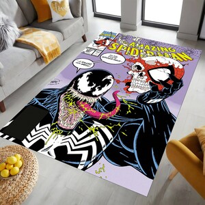Spider-man Rug, Venom Rug, 347 May,magazine Cover, Legendary, Fantastic ...