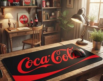 Coca-cola Mouse Pad, Retro Coke Mouse Pad, Classic Red Logo
