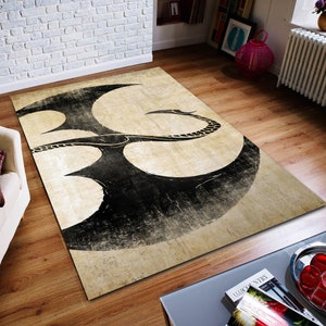 Dragon Rug, Legend Animal Rug, Abstract Rug, Custom Rug, Home Decor Rug, Modern Rug, Non slip Rug, Popular Rug, Area Rug