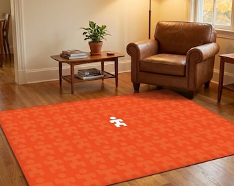 Orange Rug, Spesific Rug, Abstract Rug, Custom Rug, Home Decor Rug, Modern Rug, Non slip Rug, Popular Rug, Area Rug