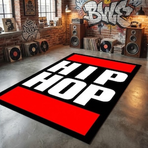 Hip Hop Legends, Hip Hop Rug, Rap Legends, Home Decor, Cool Rug, West Side Story Rug, Music Rug, Custom Rug, Modern, Non-Slip, Popular Rug
