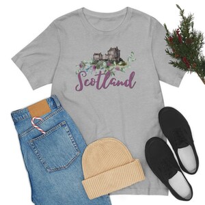Scotland tshirt, Scottish shirt, Scottish gift, Scottish lover gift, Scotland gift, Scotland shirt, travel lovers gift, Scotland is calling image 4