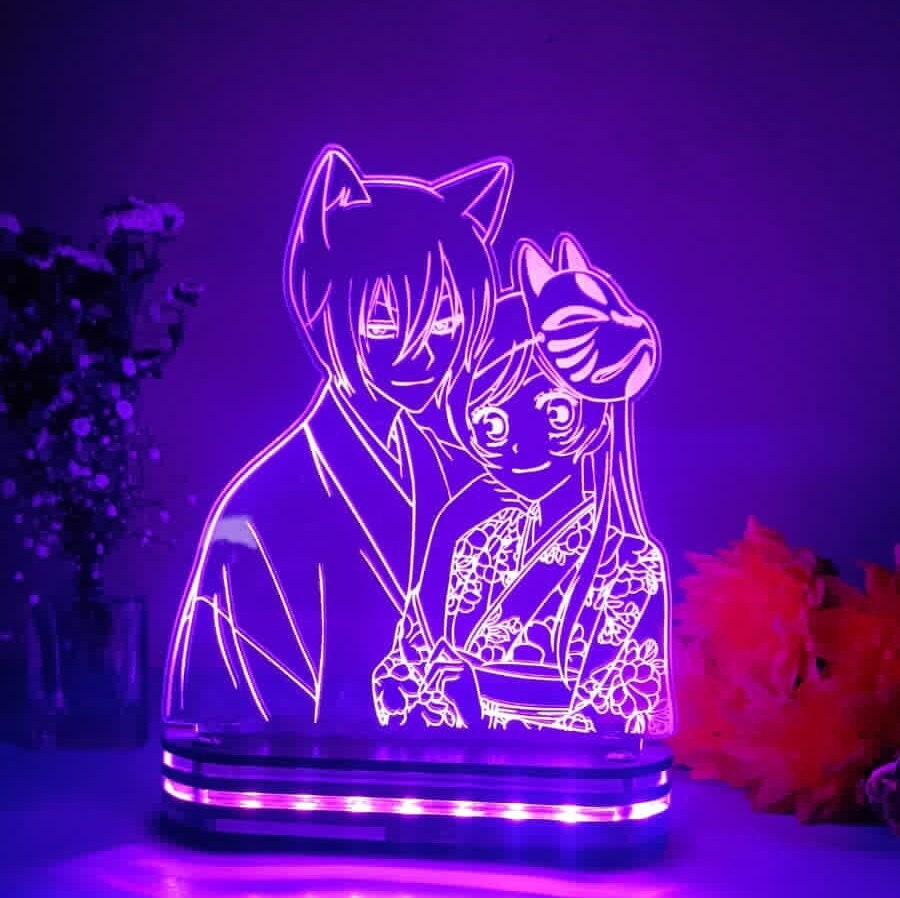 3D Light Lamp Box  Trending Anime Manga Games  Decor 3D Light Lamp  Surprise Box For Geeks  Cratejoy