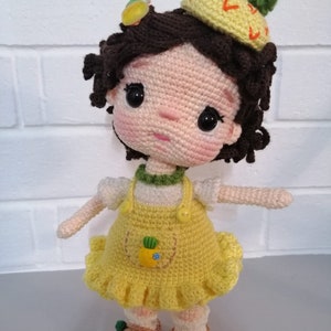 Tanem Doll23cm and Pineapple House35cm Pattern TR/EN image 1