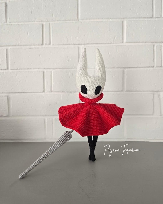 HORNET Amigurumi Crochet Pattern from Hollow Knight: Silksong (Turkish/English)